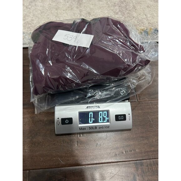 Athleta Womens Burgundy Long-Sleeve Relaxed Fit Top Sz Medium - Picture 8 of 8